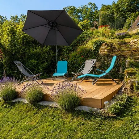 펜션 Chez Pierrot Gite 4 Personnes Avec Vue Sur La Vallee Parking Prive Proche La Roque-Gageac *